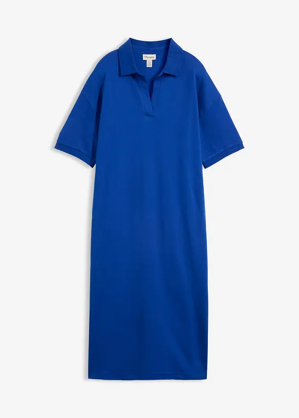 Polo Midikleid aus reiner Bio-Baumwolle, bonprix