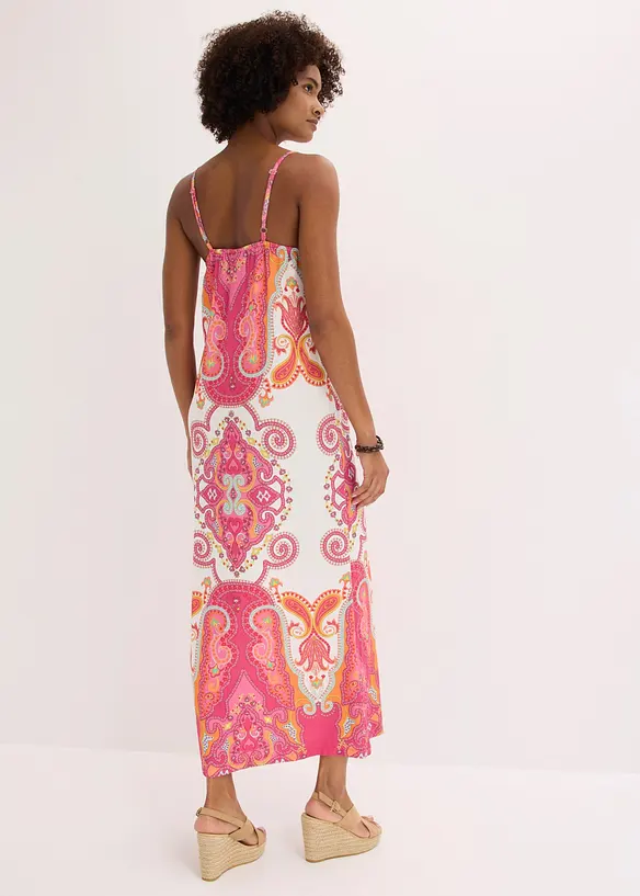 Robe longue et douce en jersey viscose, bonprix