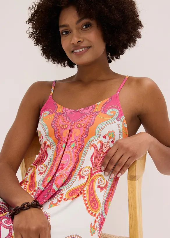 Robe longue et douce en jersey viscose, bonprix