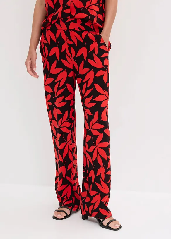 Palazzo-Hose aus flie&szlig;ender Viskose, bonprix