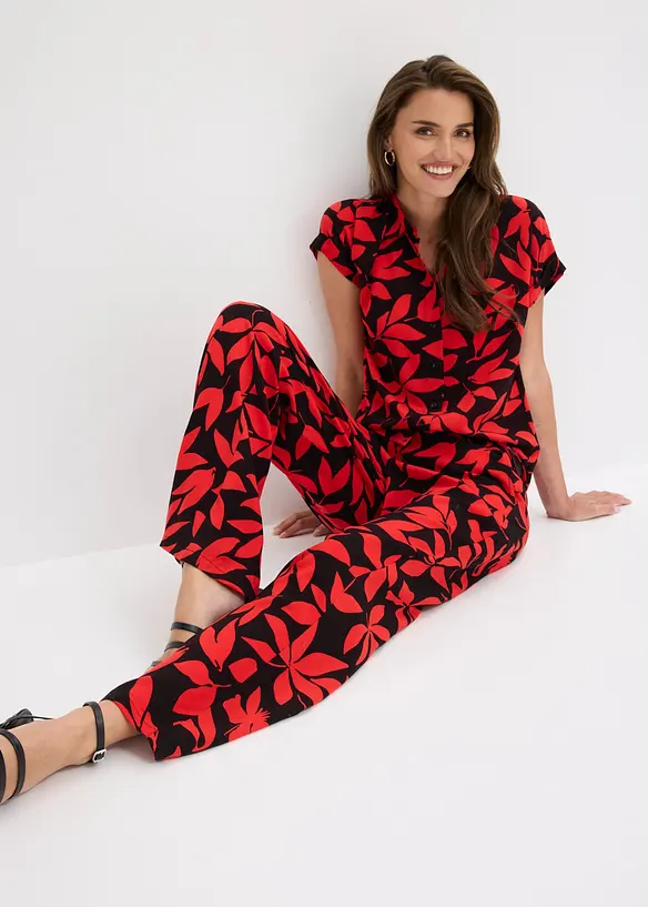 Palazzo-Hose aus flie&szlig;ender Viskose, bonprix
