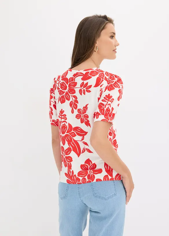 T-shirt doux en viscose extensible, bonprix