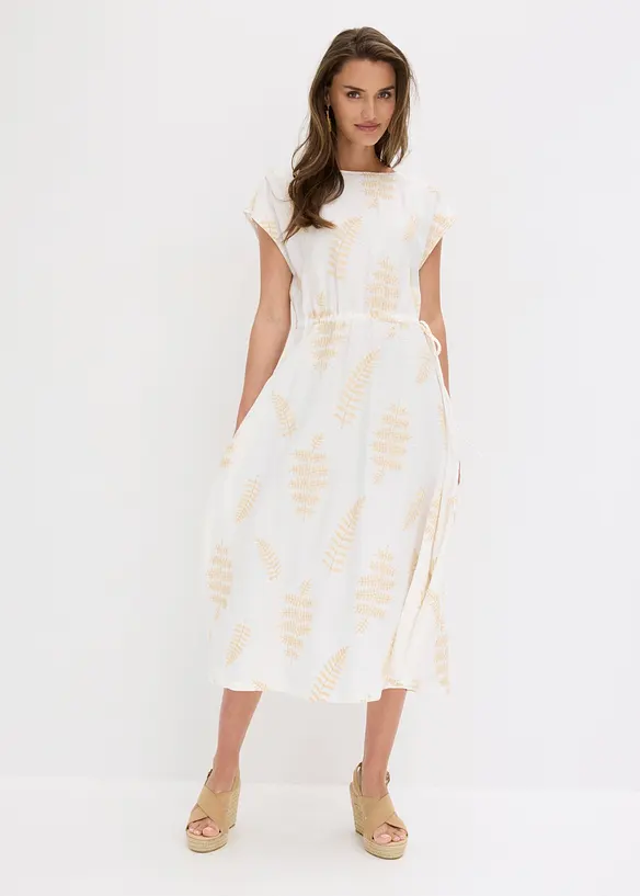 Midikleid mit Stickerei, bonprix