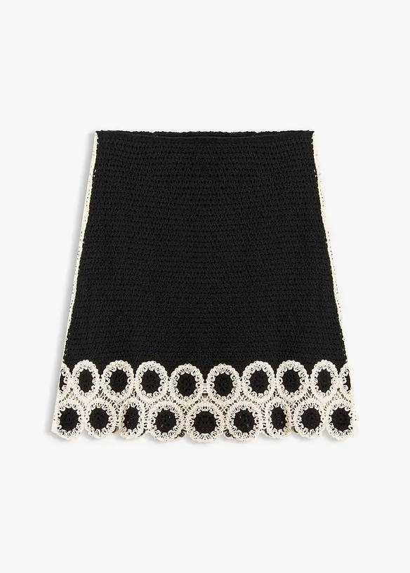 Strickrock aus reiner Baumwolle, bonprix