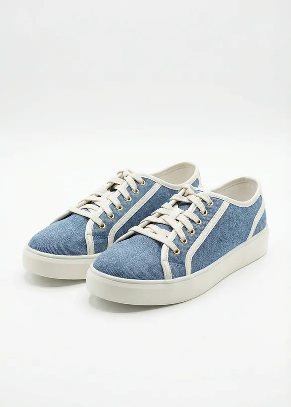 Sneaker in Denim-Optik, bonprix