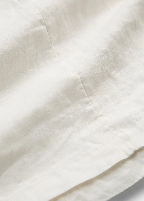 Kurzes Top aus reinem Leinen, bonprix