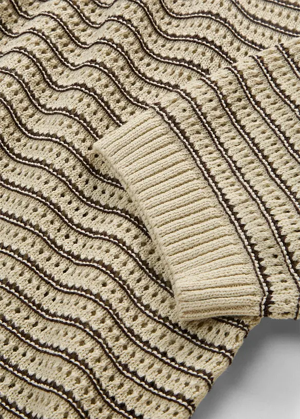Pull ajour&eacute;, bonprix