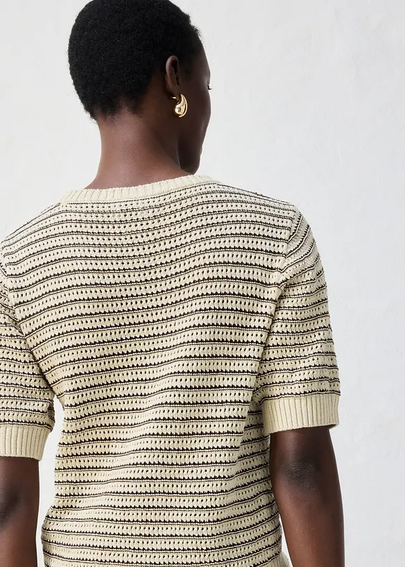 Pull ajour&eacute;, bonprix