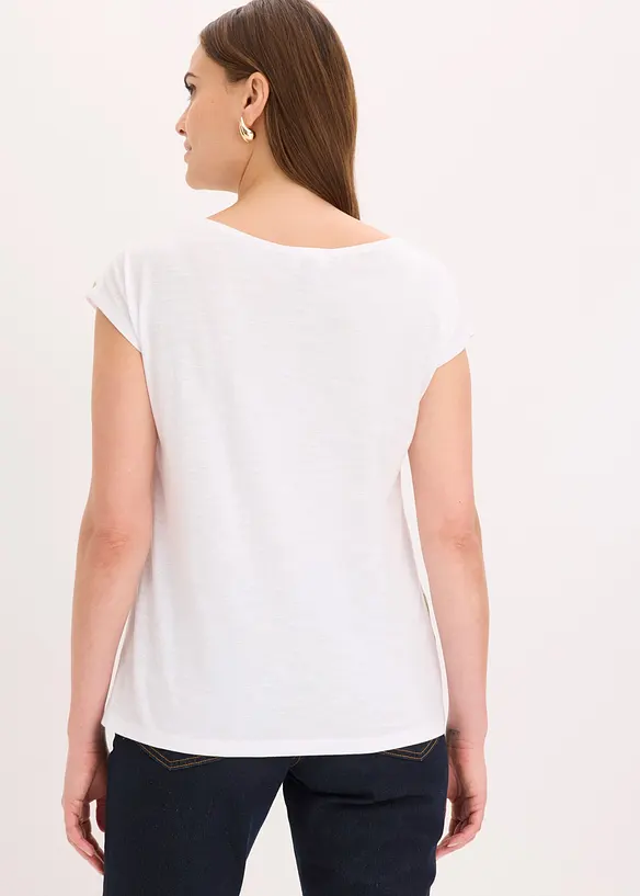 Shirt mit Pailletten, bonprix