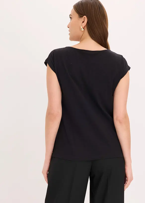 Shirt mit Pailletten, bonprix