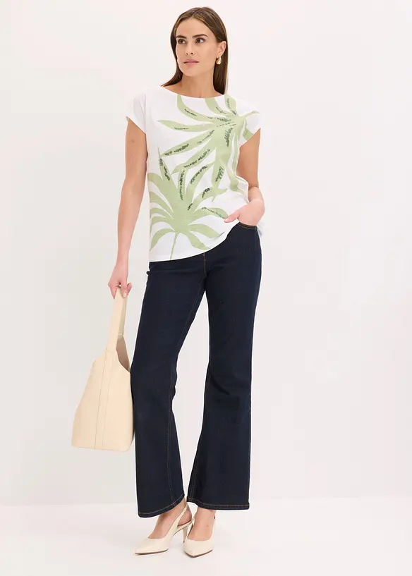 Shirt mit Pailletten, bonprix