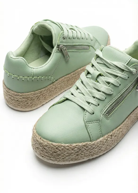 Sneaker mit Rei&szlig;verschluss, bonprix