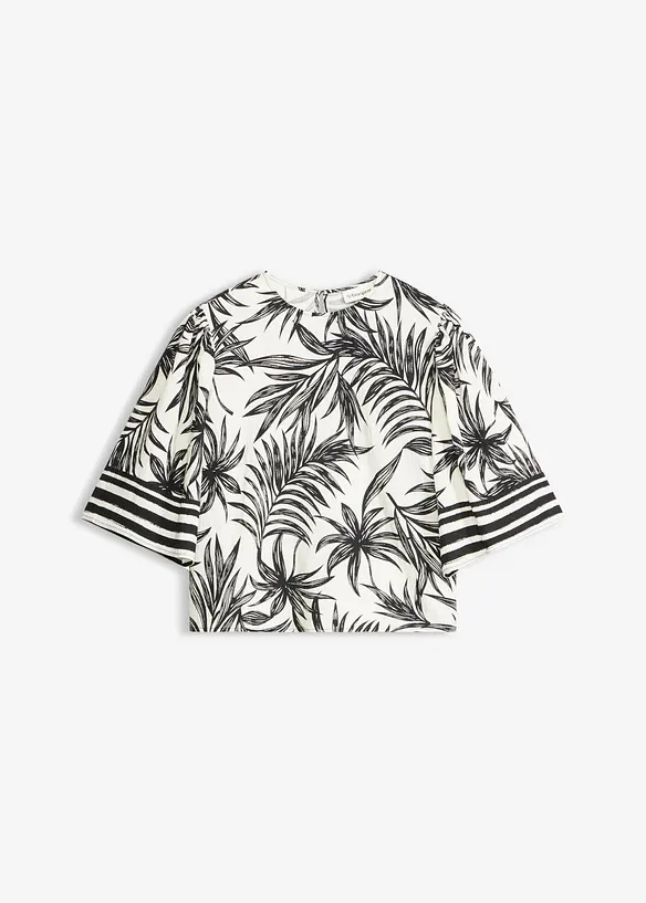 Blouse manches courtes, bonprix
