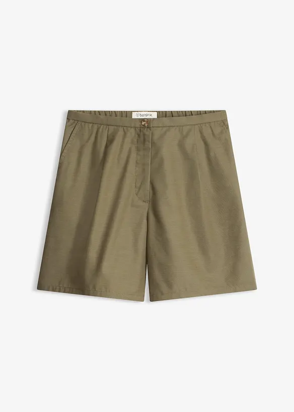 Bermuda &agrave; taille &eacute;lastiqu&eacute;e, bonprix