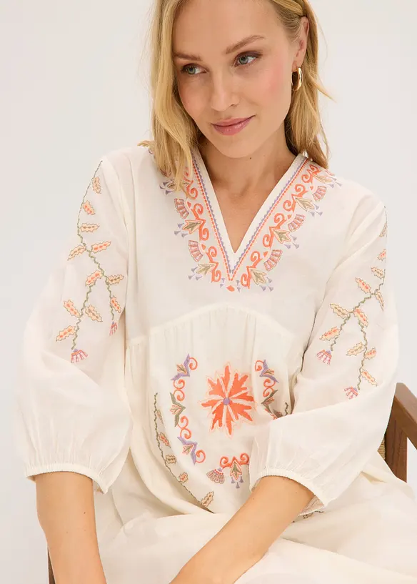 Robe courte 100% coton, bonprix