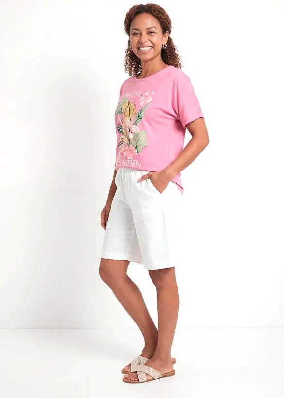 T-shirt boxy doux, bonprix