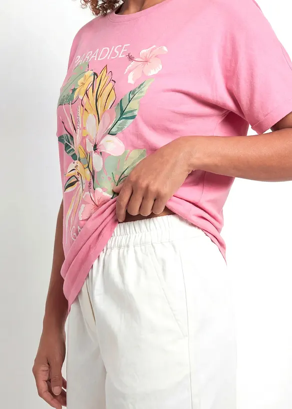 T-shirt boxy doux, bonprix