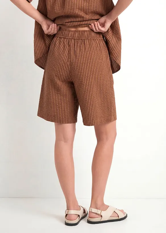Short confortable &agrave; taille &eacute;lastiqu&eacute;e, bonprix