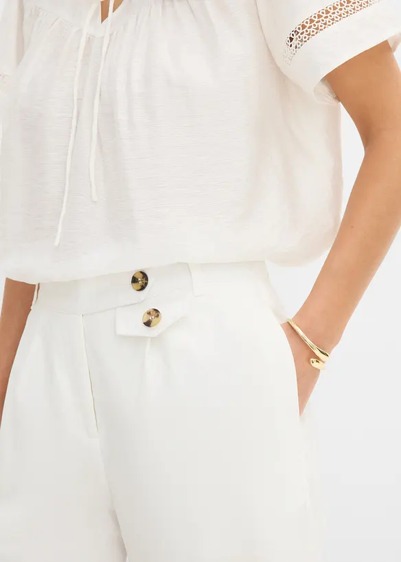 Marlenehose mit Lyocell, bonprix