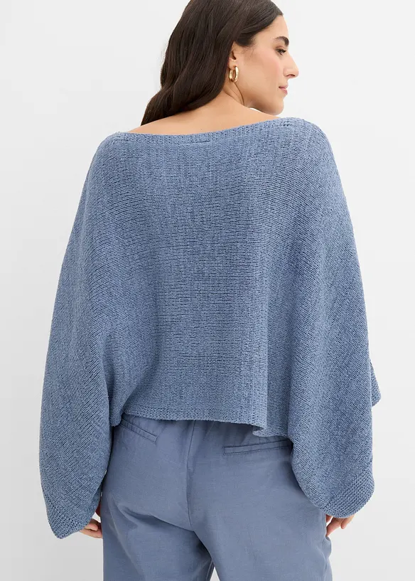Pull kimono en fil ruban, bonprix