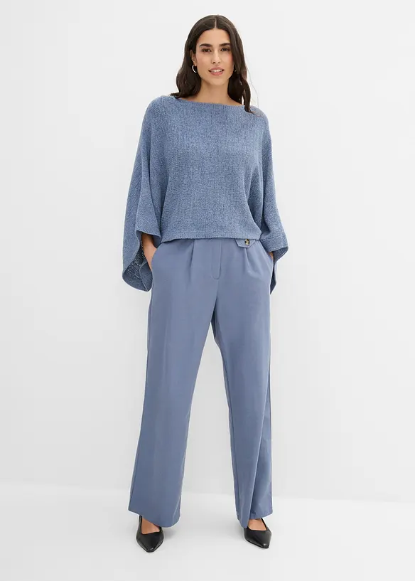 Pull kimono en fil ruban, bonprix