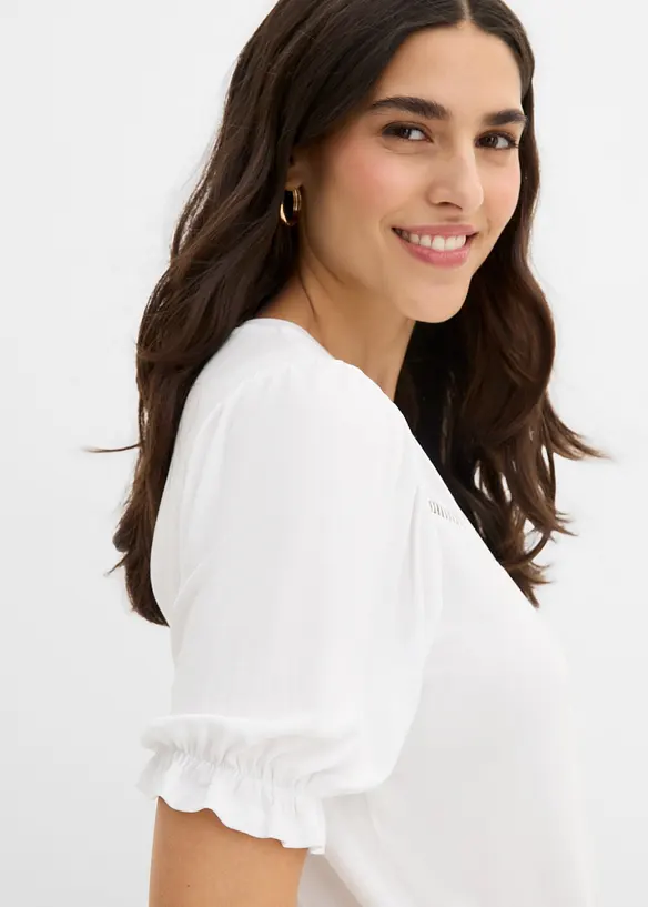 T-shirt en viscose extensible, bonprix