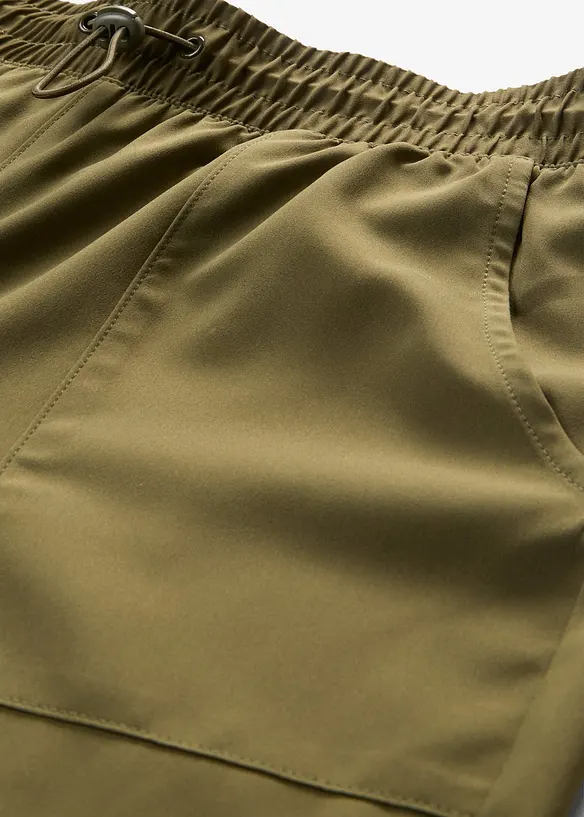 Funktionshose mit Raffung, schnelltrocknend, bonprix