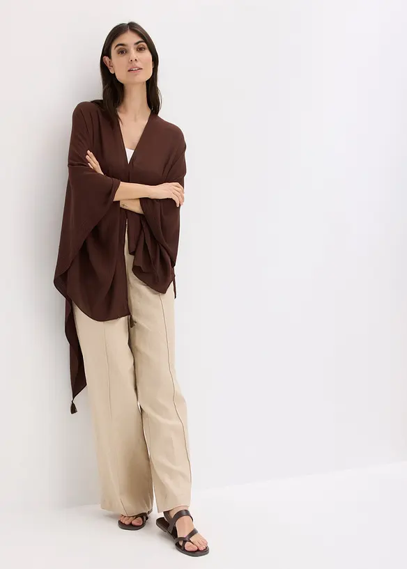 Poncho pour l&rsquo;&eacute;t&eacute; en viscose, bonprix