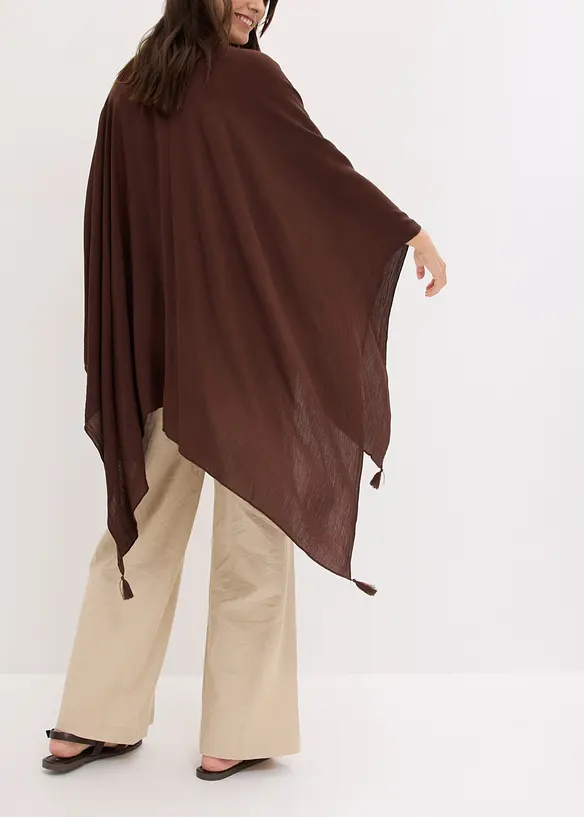 Poncho pour l&rsquo;&eacute;t&eacute; en viscose, bonprix