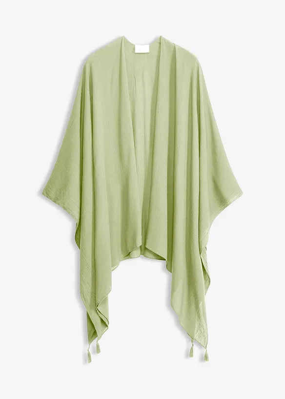 Sommerponcho aus reiner Viskose, bonprix