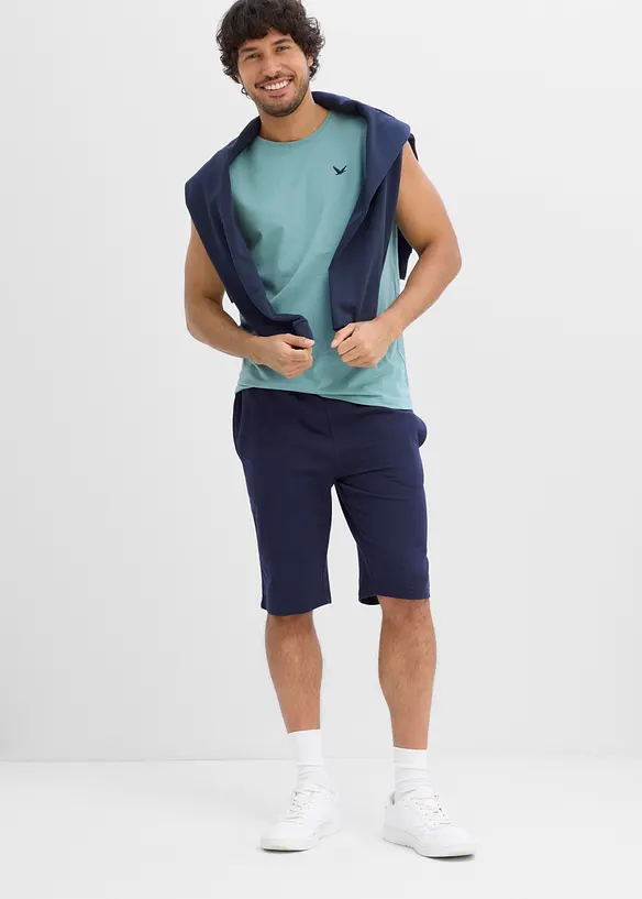 Muskelshirt aus reiner Bio-Baumwolle (2er-Pack), bonprix