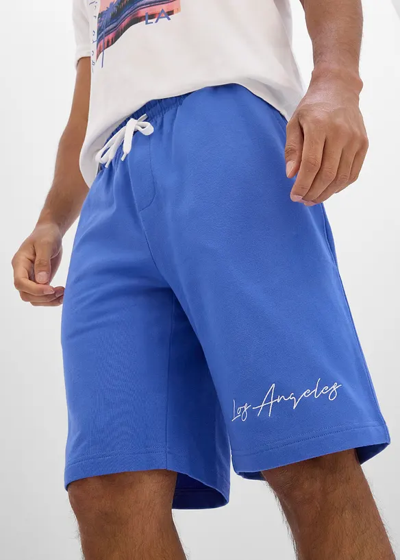 T-shirt et bermuda sweat 100% coton (ens. 2 pces), bonprix