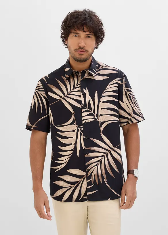 Chemise manches courtes 100% coton, bonprix