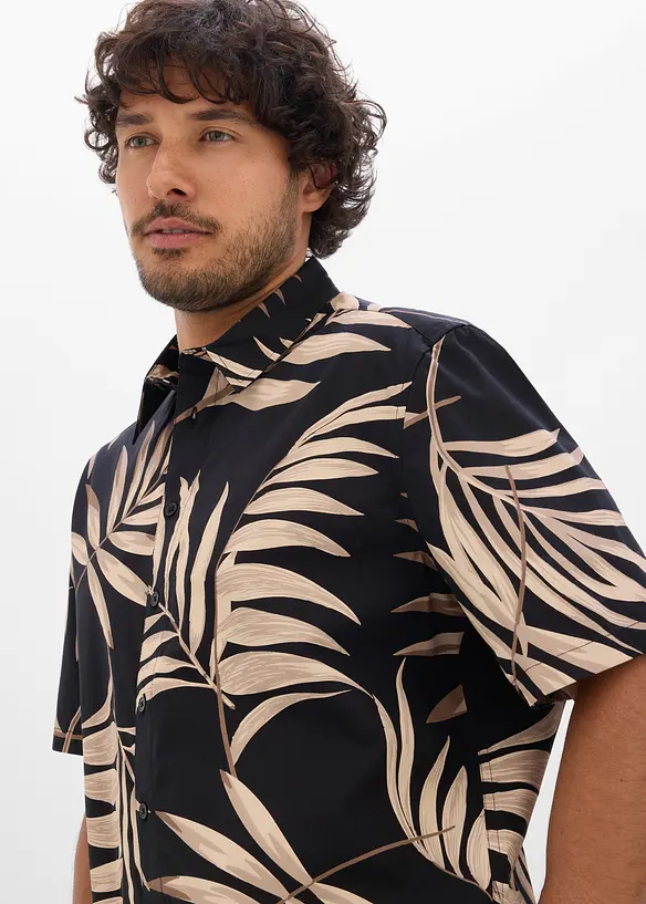 Chemise manches courtes 100% coton, bonprix