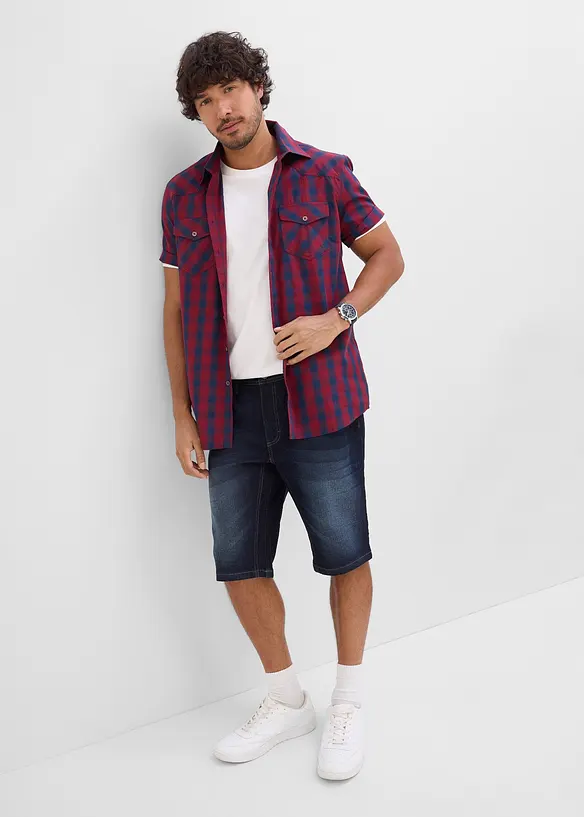 Chemise manches courtes 100% coton, bonprix