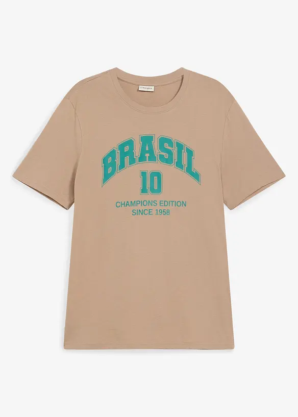 T-shirt Br&eacute;sil 100% coton, bonprix