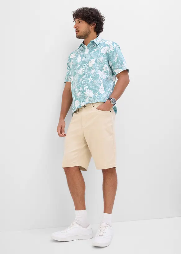 Chemise manches courtes 100% coton, bonprix