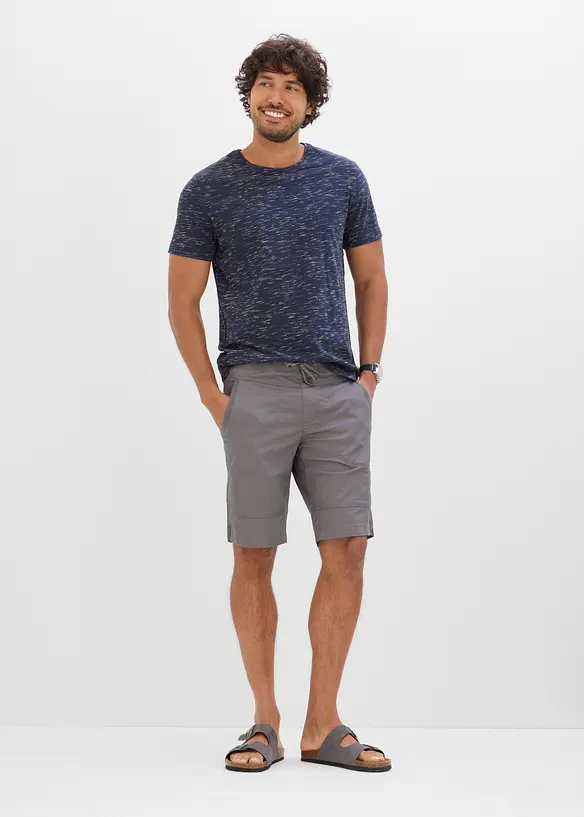 Bermuda extensible &agrave; taille &eacute;lastiqu&eacute;e, regular, bonprix