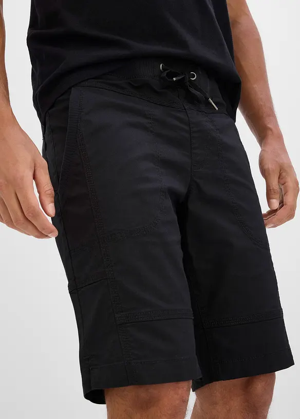 Bermuda extensible &agrave; taille &eacute;lastiqu&eacute;e, regular, bonprix