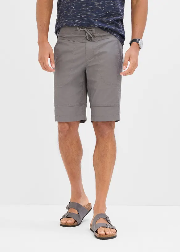 Bermuda extensible &agrave; taille &eacute;lastiqu&eacute;e, regular, bonprix