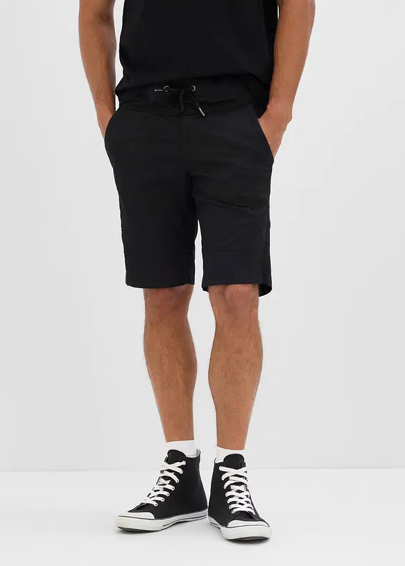 Bermuda extensible &agrave; taille &eacute;lastiqu&eacute;e, regular, bonprix