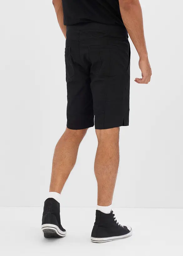 Bermuda extensible &agrave; taille &eacute;lastiqu&eacute;e, regular, bonprix