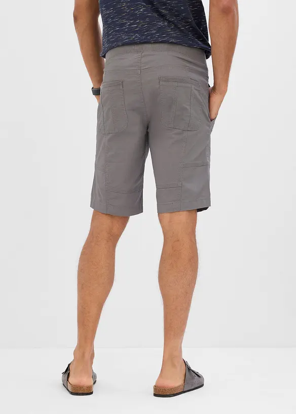 Bermuda extensible &agrave; taille &eacute;lastiqu&eacute;e, regular, bonprix