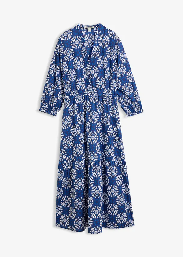 Weites Maxikleid aus reiner Baumwolle, bonprix