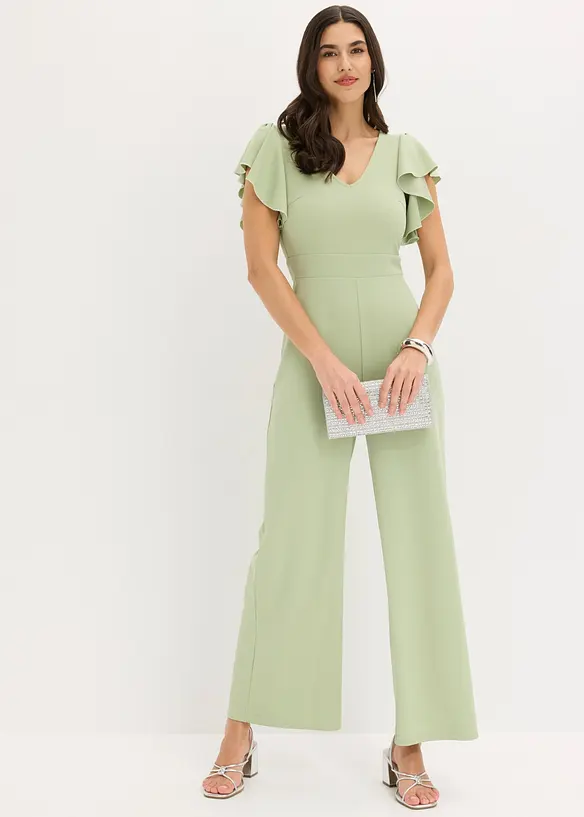Overall aus strukturiertem Crepe, bonprix