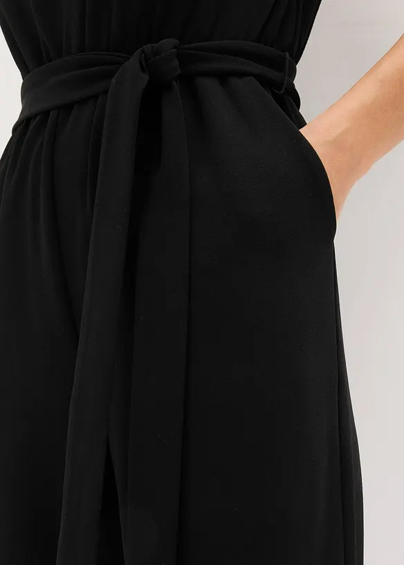 Overall aus feinem Jersey mit Spitze, bonprix