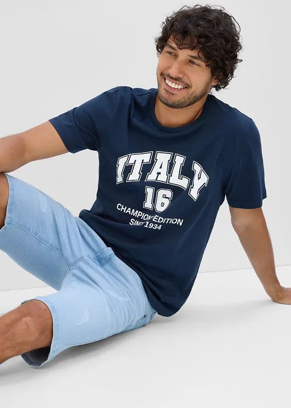 T-shirt Italie 100% coton, bonprix