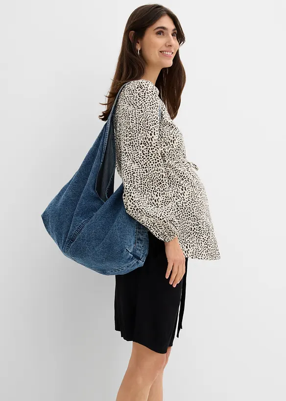 Leichte Umstandsbermuda aus Viskose, Loose Fit, bonprix
