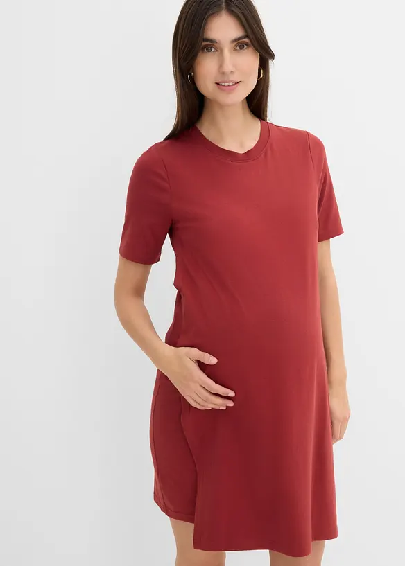 Robe de grossesse et d&rsquo;allaitement en coton, bonprix