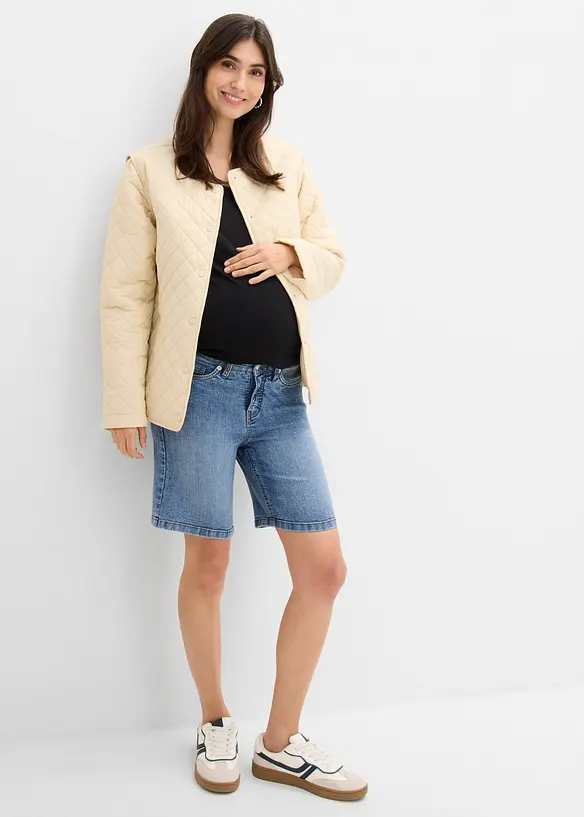 2-in-1 Umstandsbermudashorts f&uuml;r die Schwangerschaft und danach, bonprix